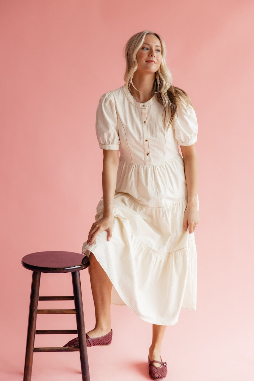 I’ll Be Waiting Tiered Dress