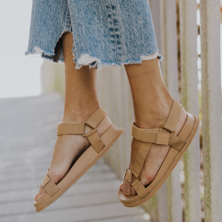 Oh, Kellie, I couldn't have said it better. We all need that perfect pair of sandals that gets through an adventurous summer and we recommend the Kaori Sport Sandal. These gorgeous platform sandals are designed with grosgrain straps.