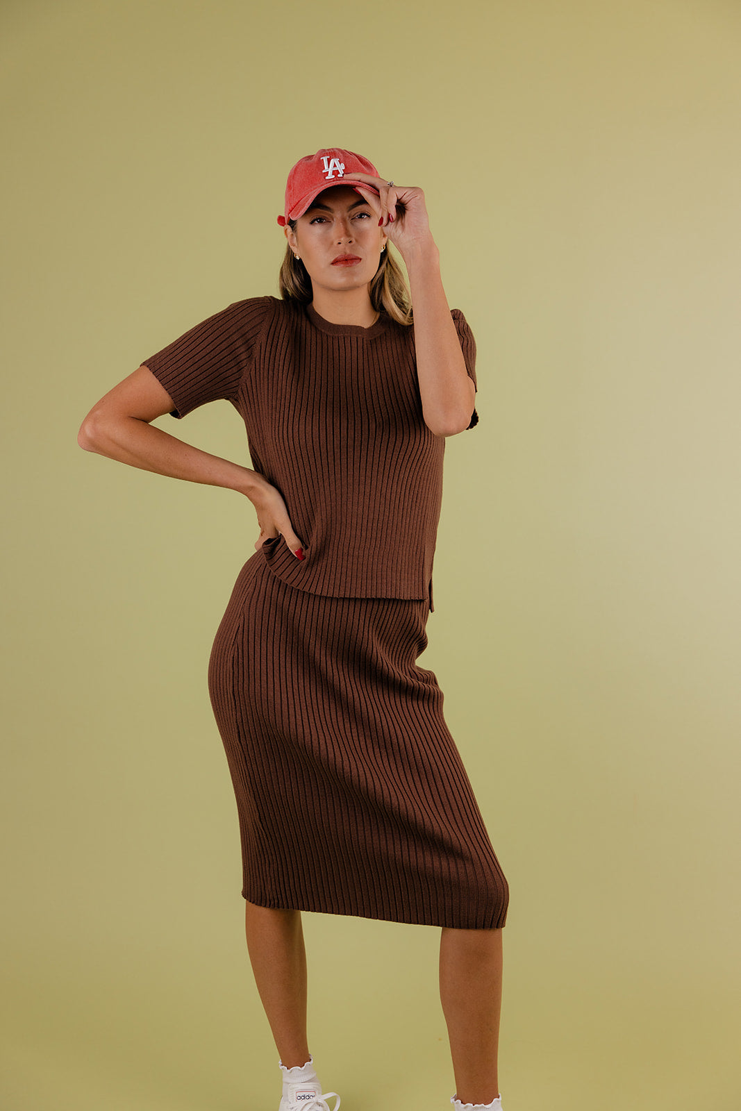 Rachel Green Ribbed Top