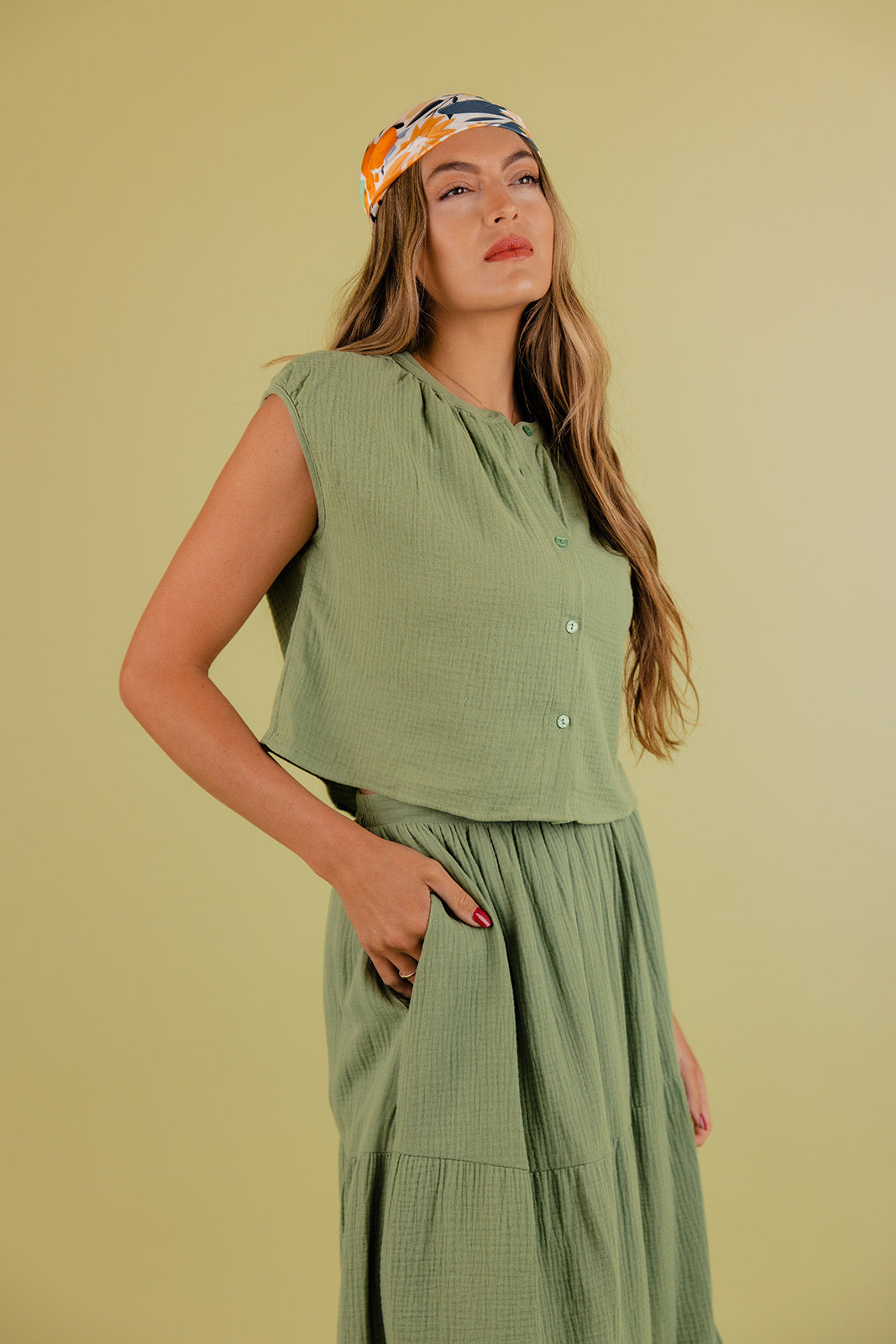 Tilly Button Blouse