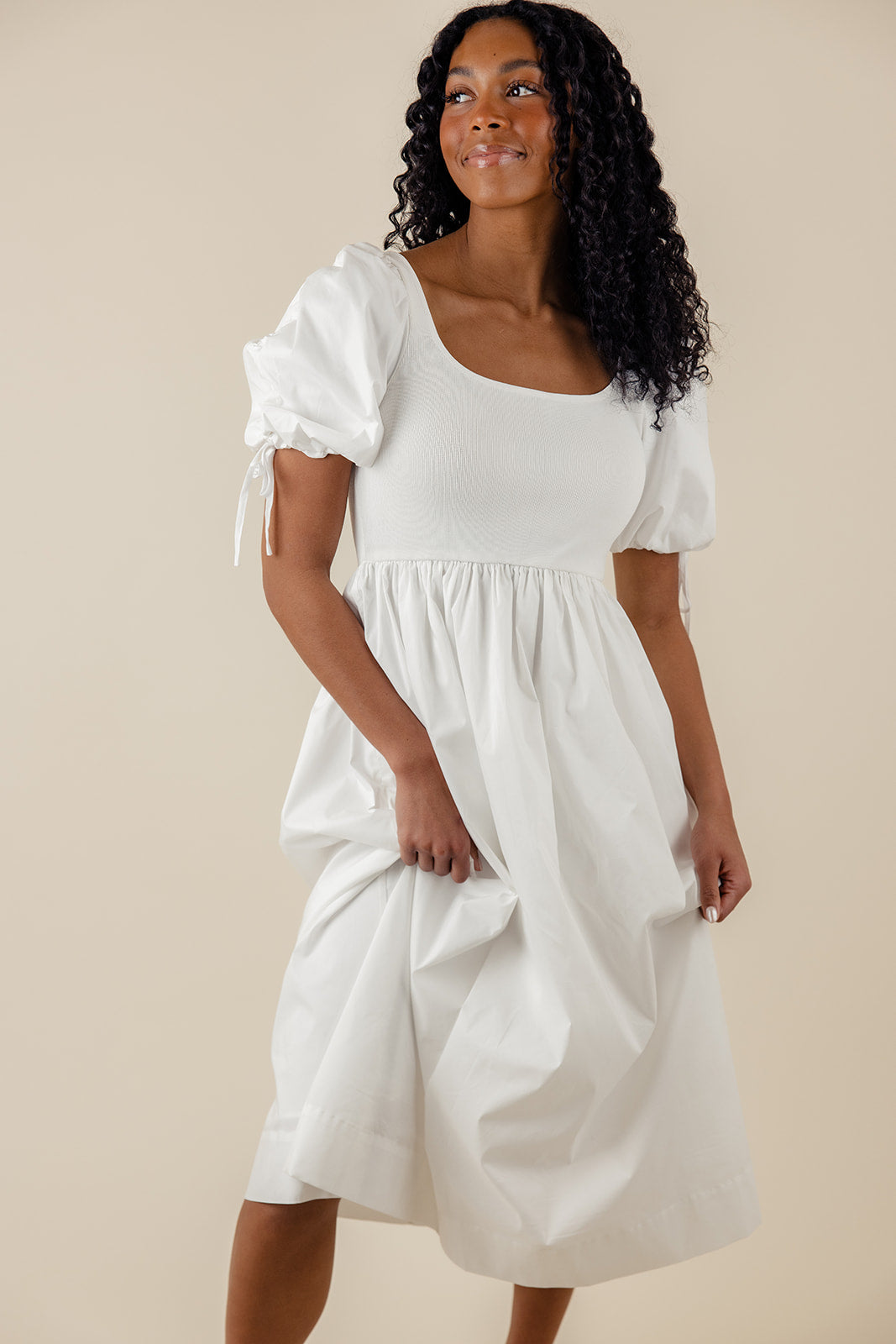Crystal Clear Tie Dress