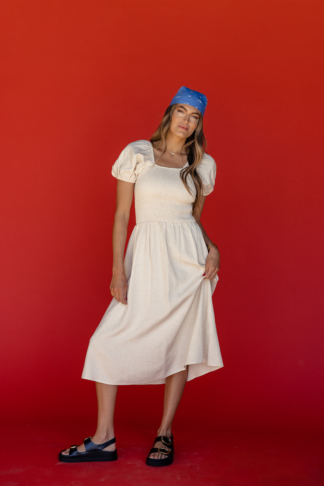 More Than A Feeling Smocked Dress