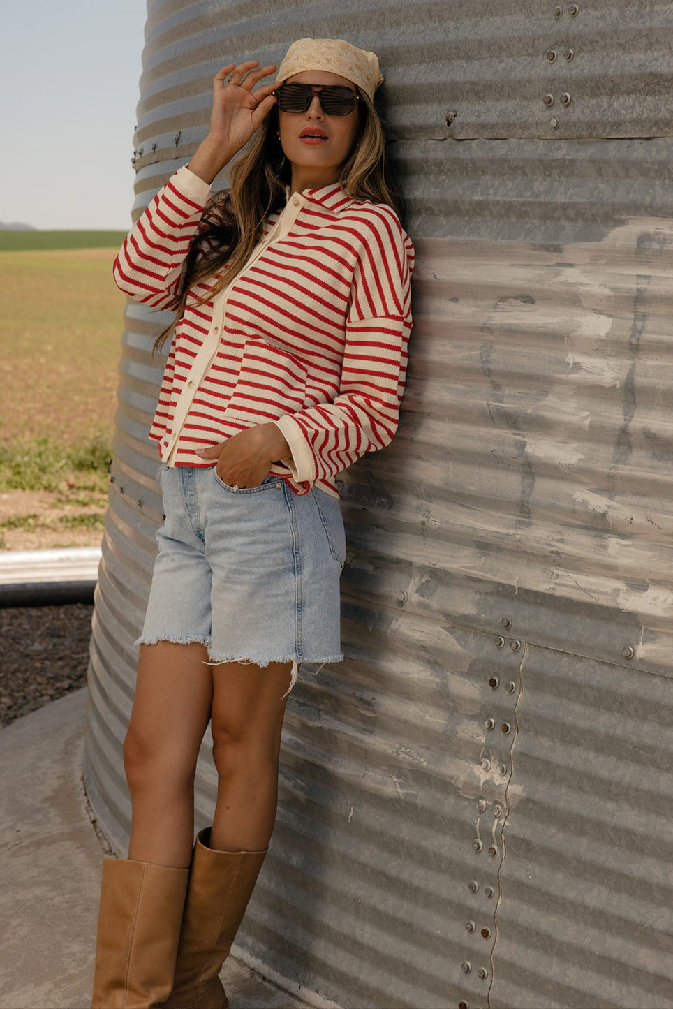 Come Around Collared Cardigan