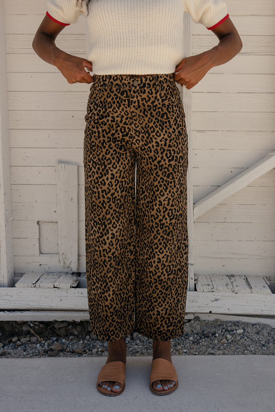 Feline Frenzy Leopard Pants
