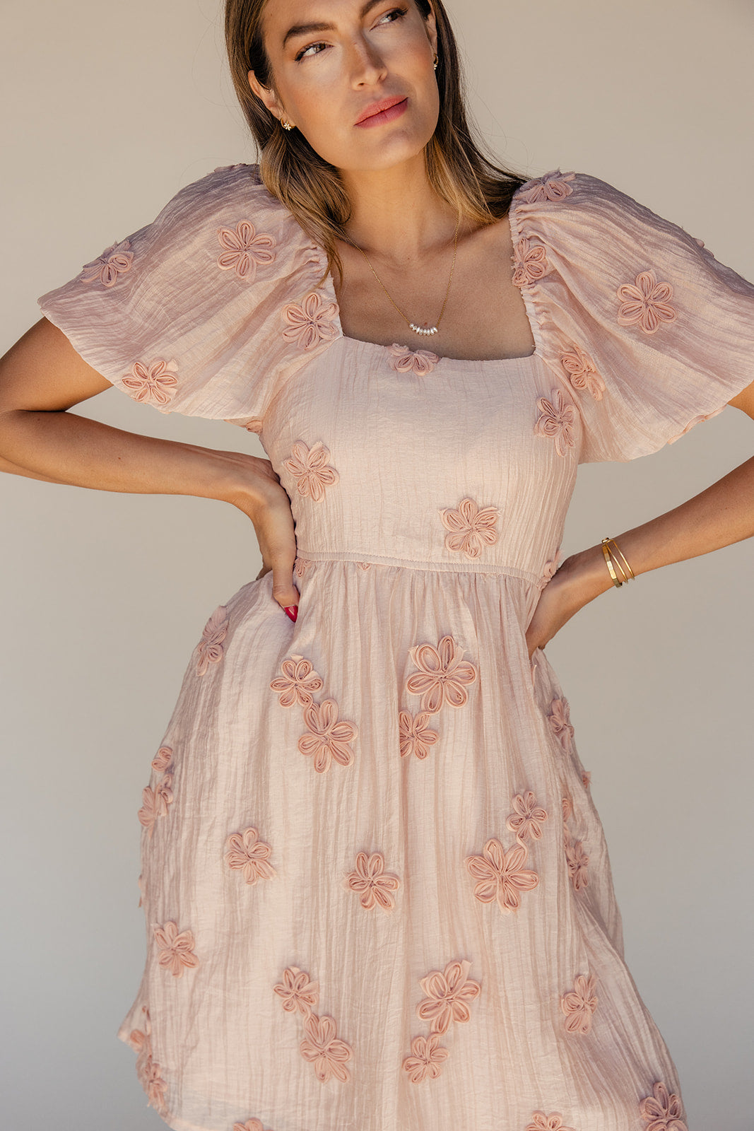 My Heart is Yours Square Neck Dress