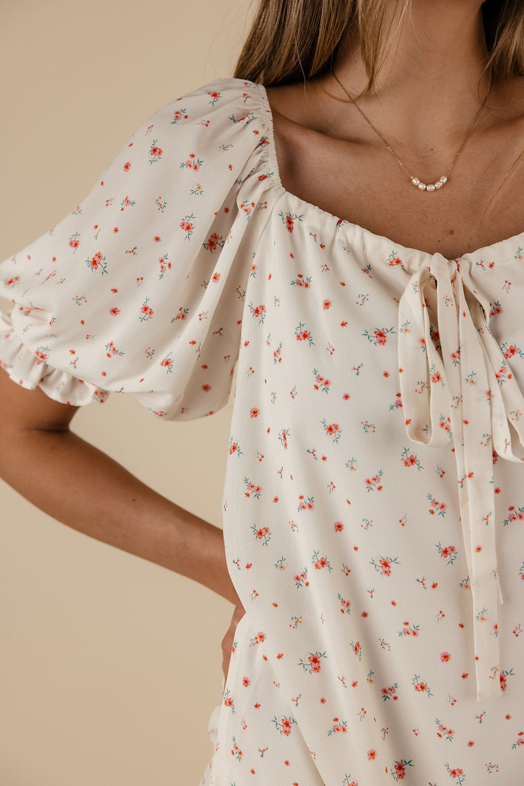 Ever After Floral Tie Dress