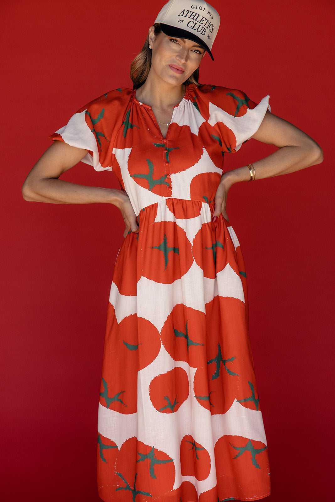 The Tuscany Tomato Dress