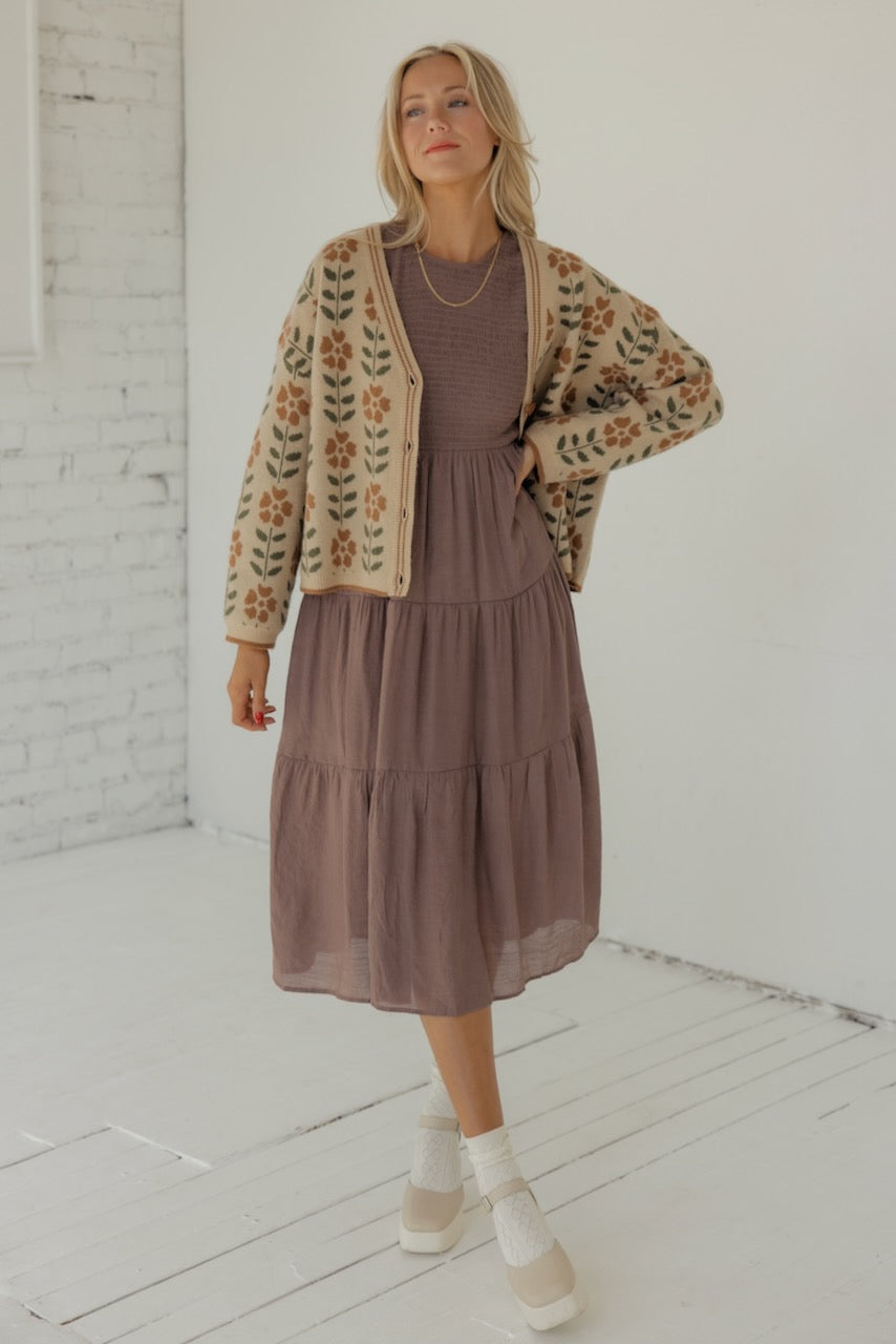 They Shine for You Tiered Midi