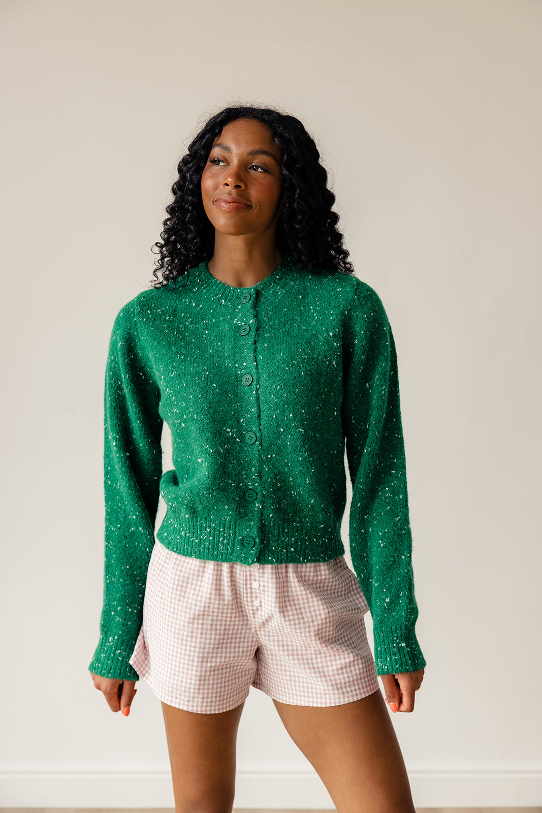 Defying Gravity Speckled Cardigan