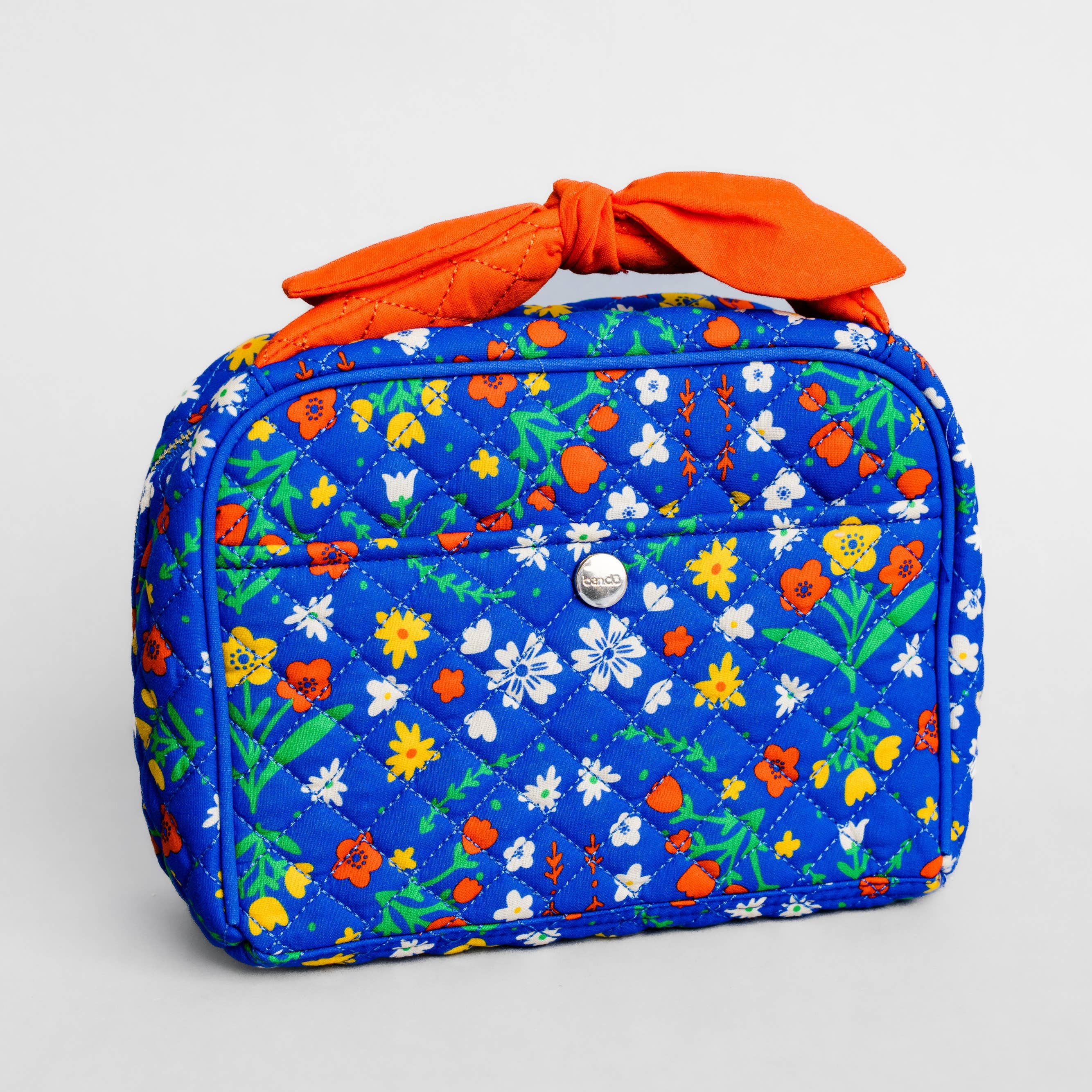 Toiletry Bag - Blue Scandinavian Floral