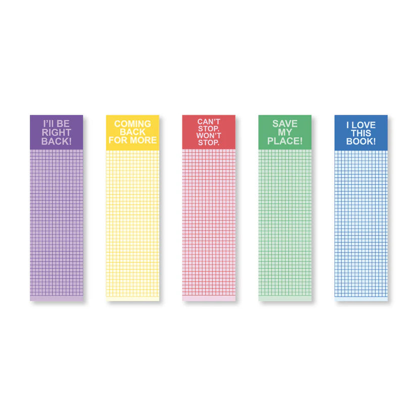 Library Bookmark Set of 5