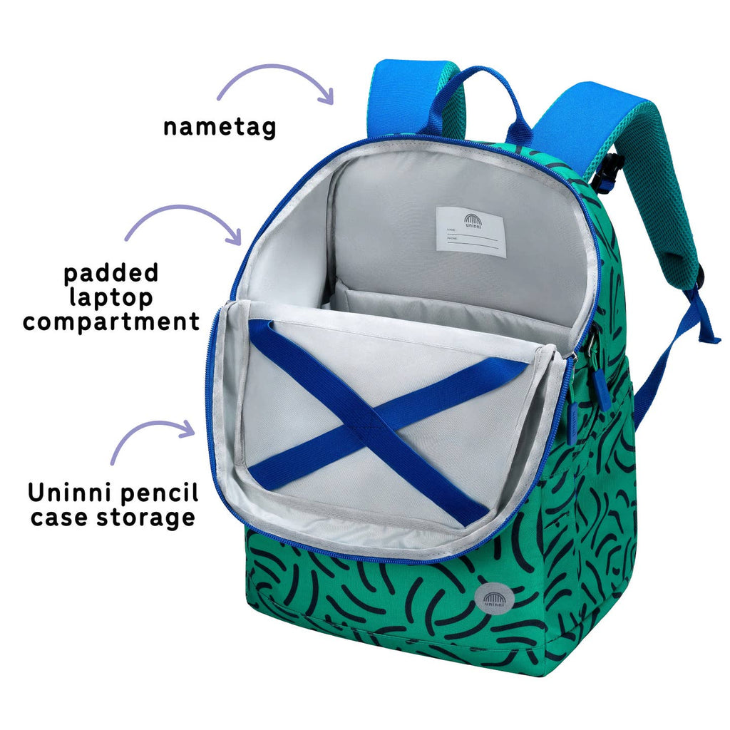 Get ready to carry your belongings in style with the Bailey Backpack in Brush Strokes With its sleek design and durable construction, this backpack is perfect for any adventure. Plus its the Brush Strokes color adds a touch of fun to any outfit. Don't miss out on this must-have accessory!
