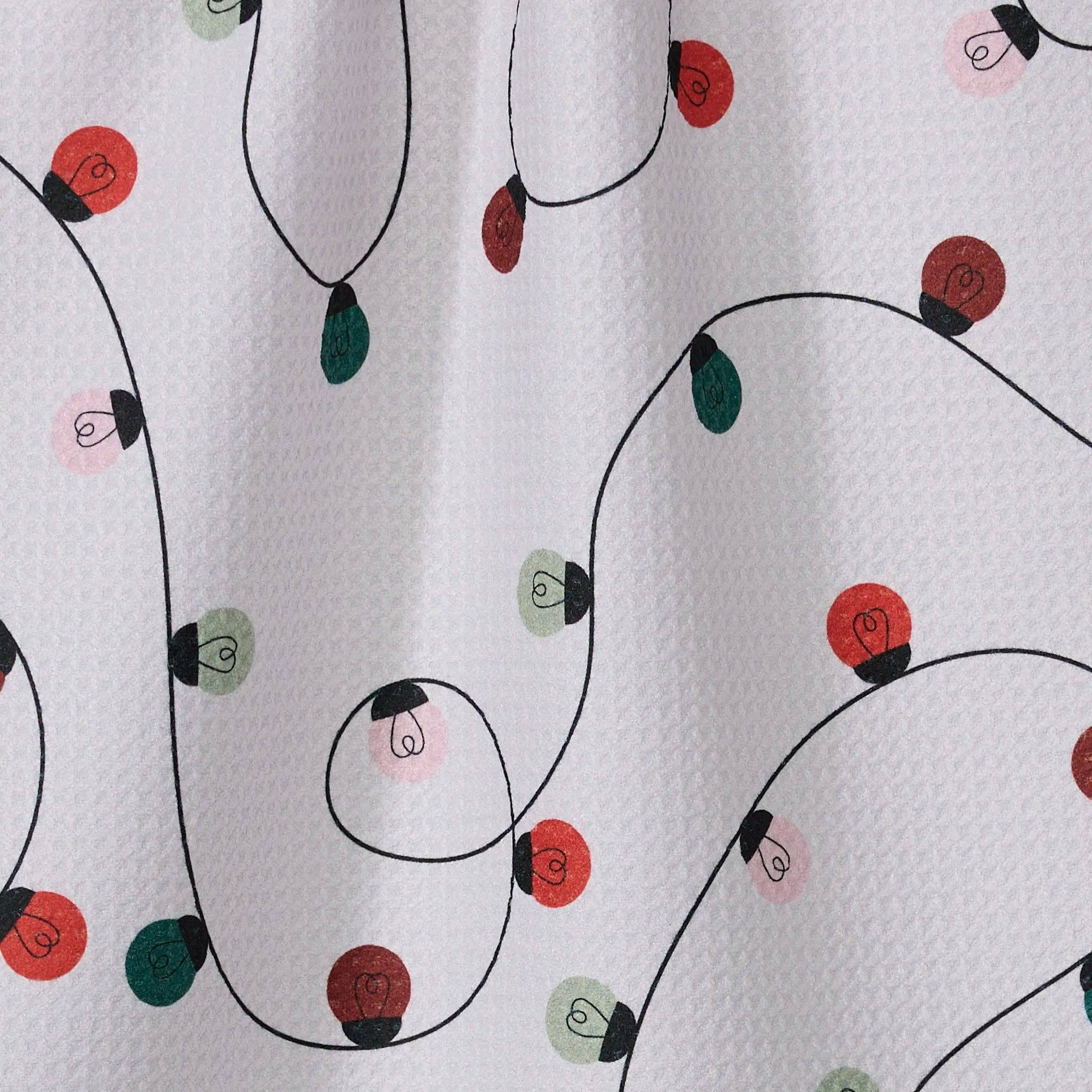 Holiday Lights Tea Towel