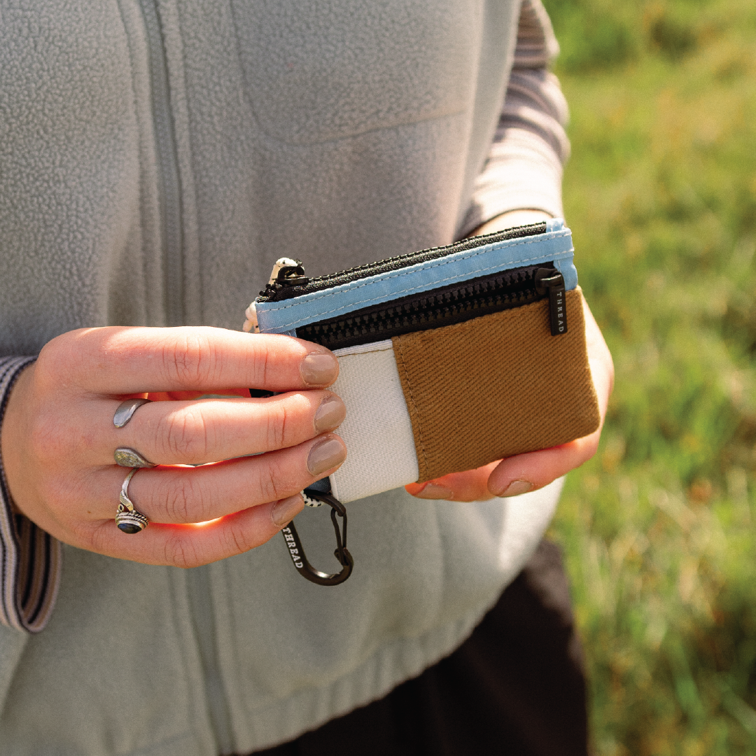 Color Block Canvas - Adventure Pouch Wallet