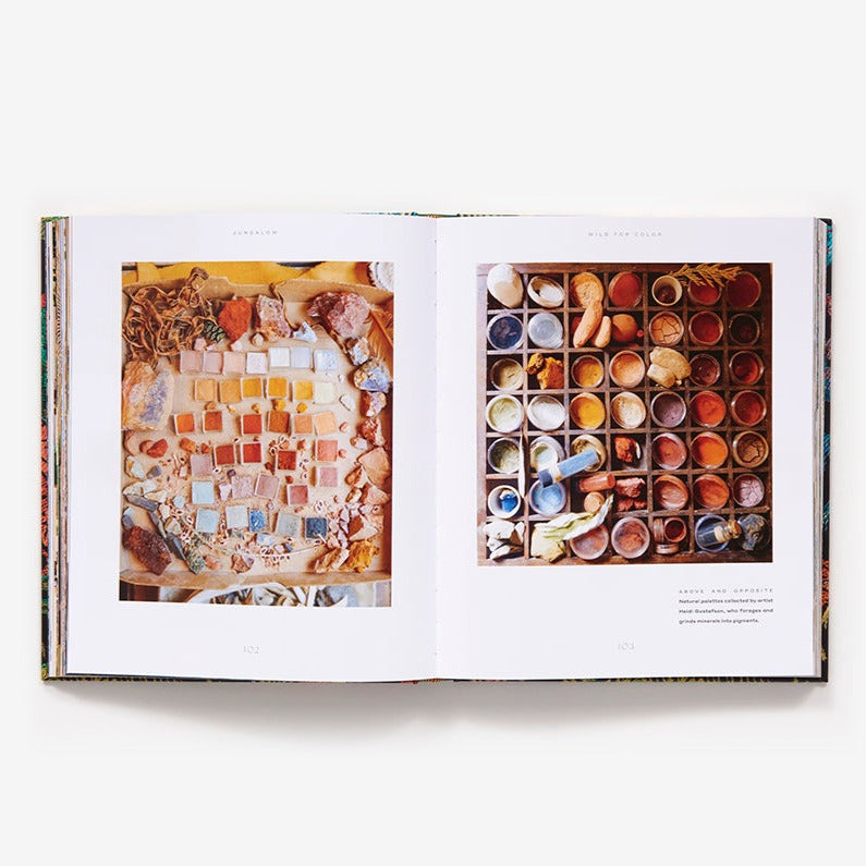 Jungalow is Justina Blakeney’s biggest, boldest, and most beautiful volume yet, filled with irresistible style, original patterns, and artwork—lushly photographed by Dabito. In each chapter, Justina shares her distinctive point of view on everything design fans want to know—how to make bold choices with color and pattern, how to take cues from nature, how to authentically glean inspiration from their heritage and travels, how to break rules, and all the other paths to trul
