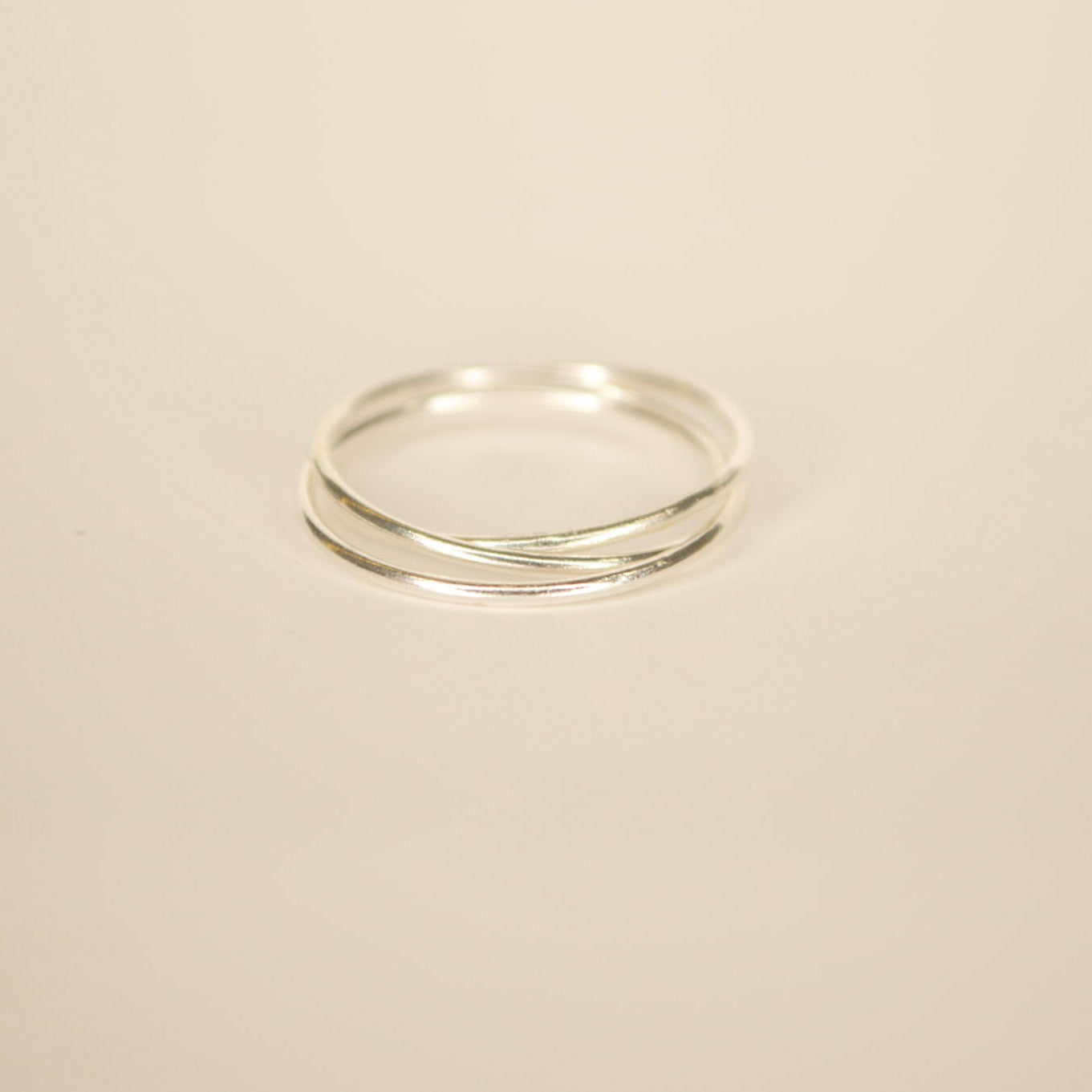 Silver Party of 3 ring - Syd Squared
