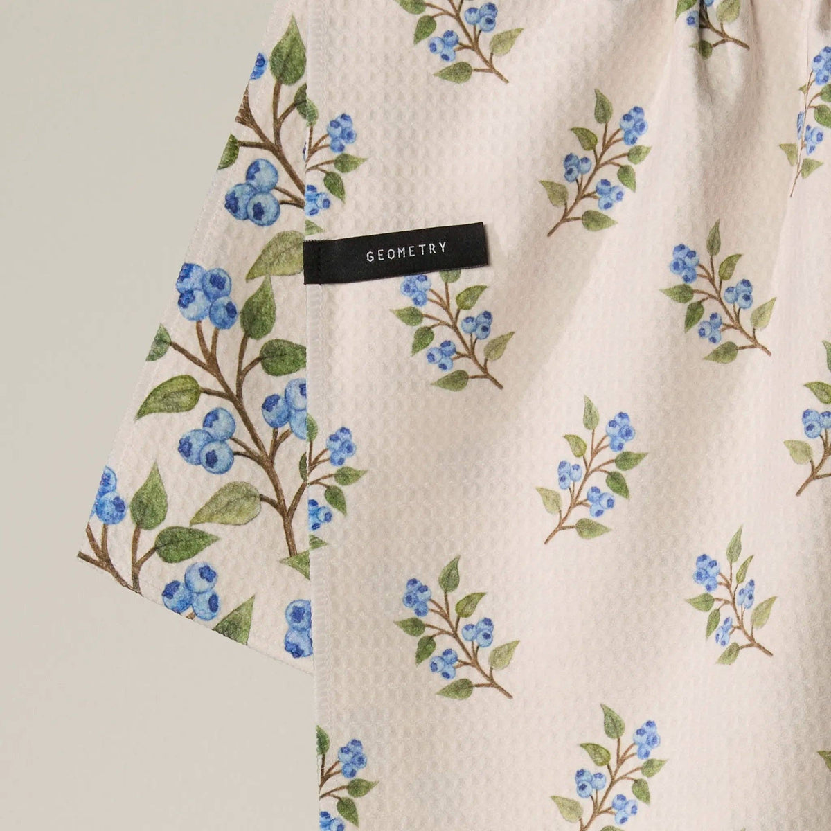 Blueberry Sprig Luxe Kitchen Towel