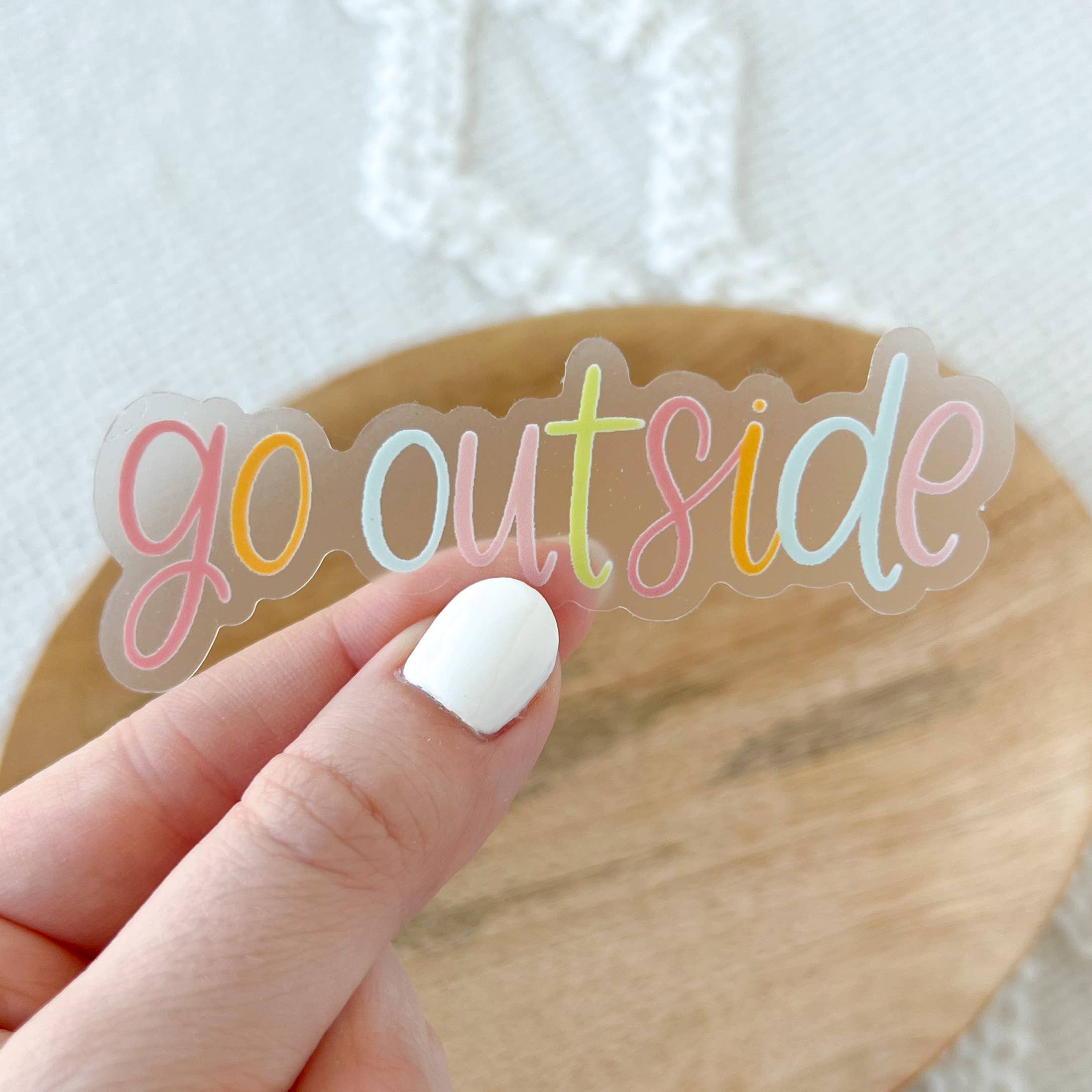 Go Outside Sticker