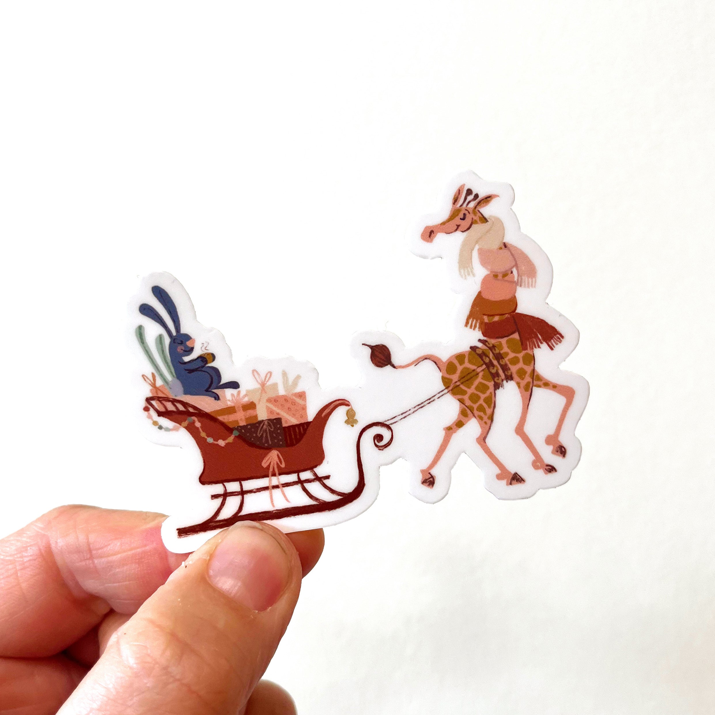 Merry Menagerie Holiday Stickers