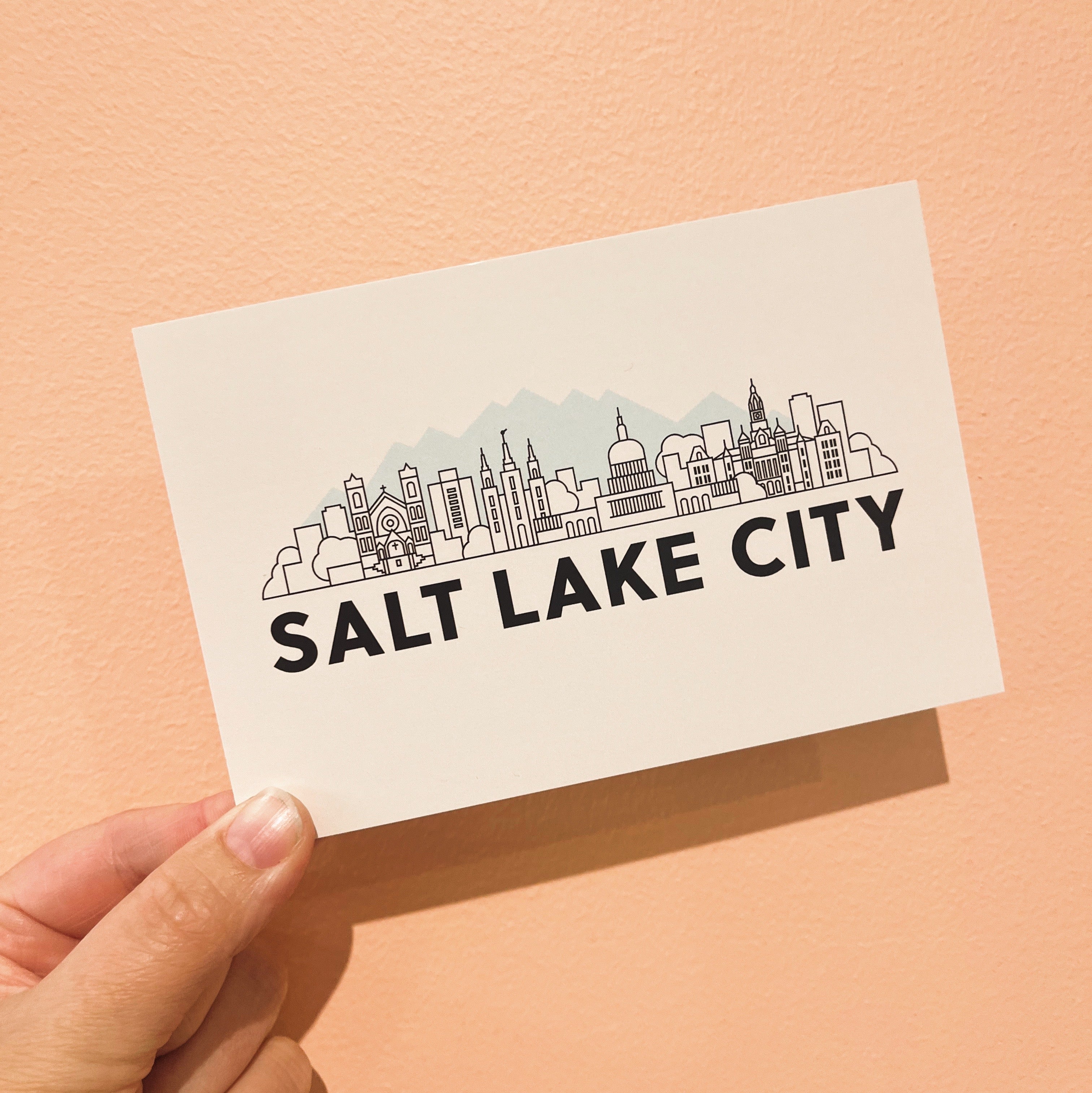 Salt Lake City Postcard