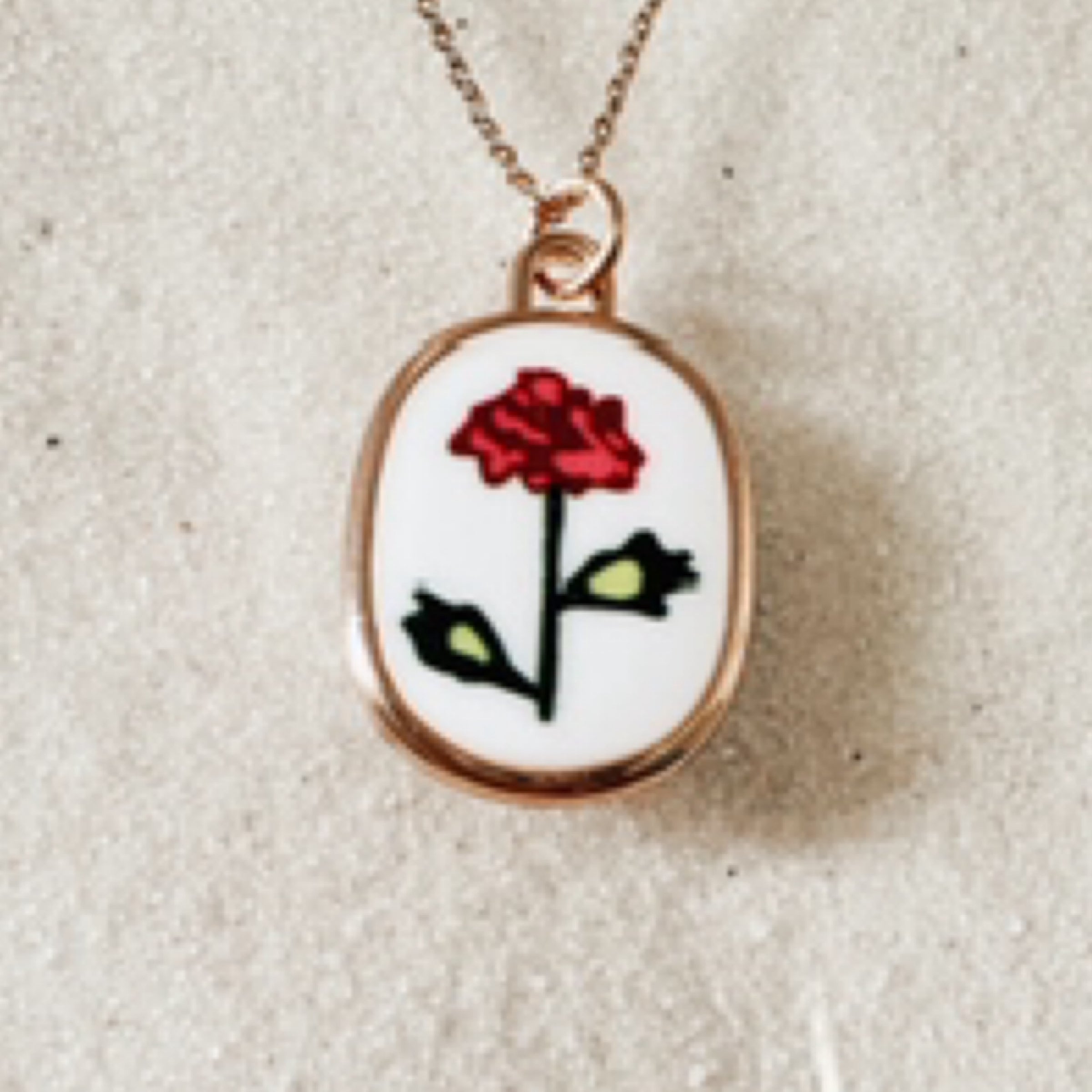 Birth Flower Necklaces