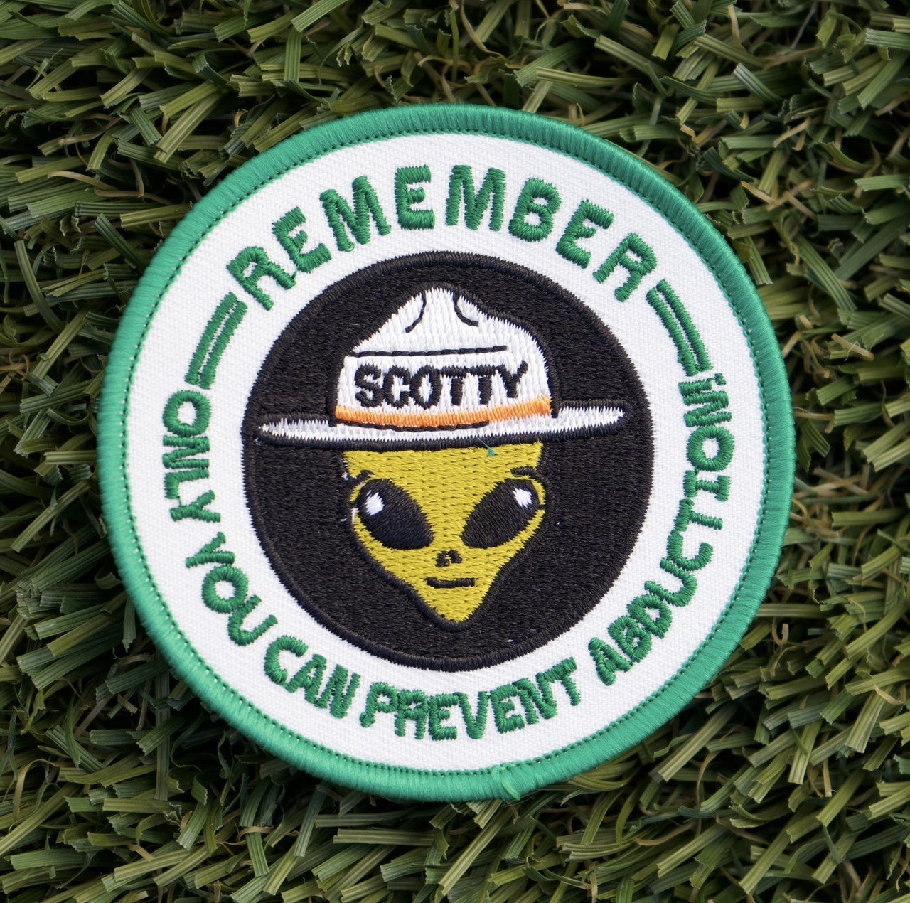 Abduction Embroidered Patch