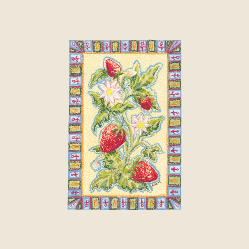 Wild Strawberries - Original Painting - Understory