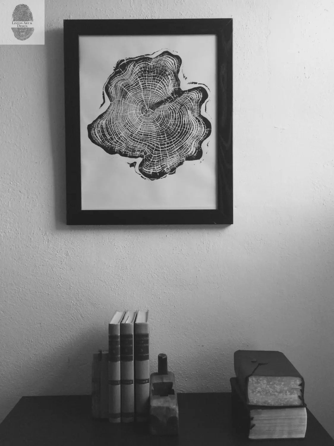 Alaska Cedar, Alaska Art, Denali, Lumber, Shabby Tree, Wood Burning Art, Wood Slice Wall Art