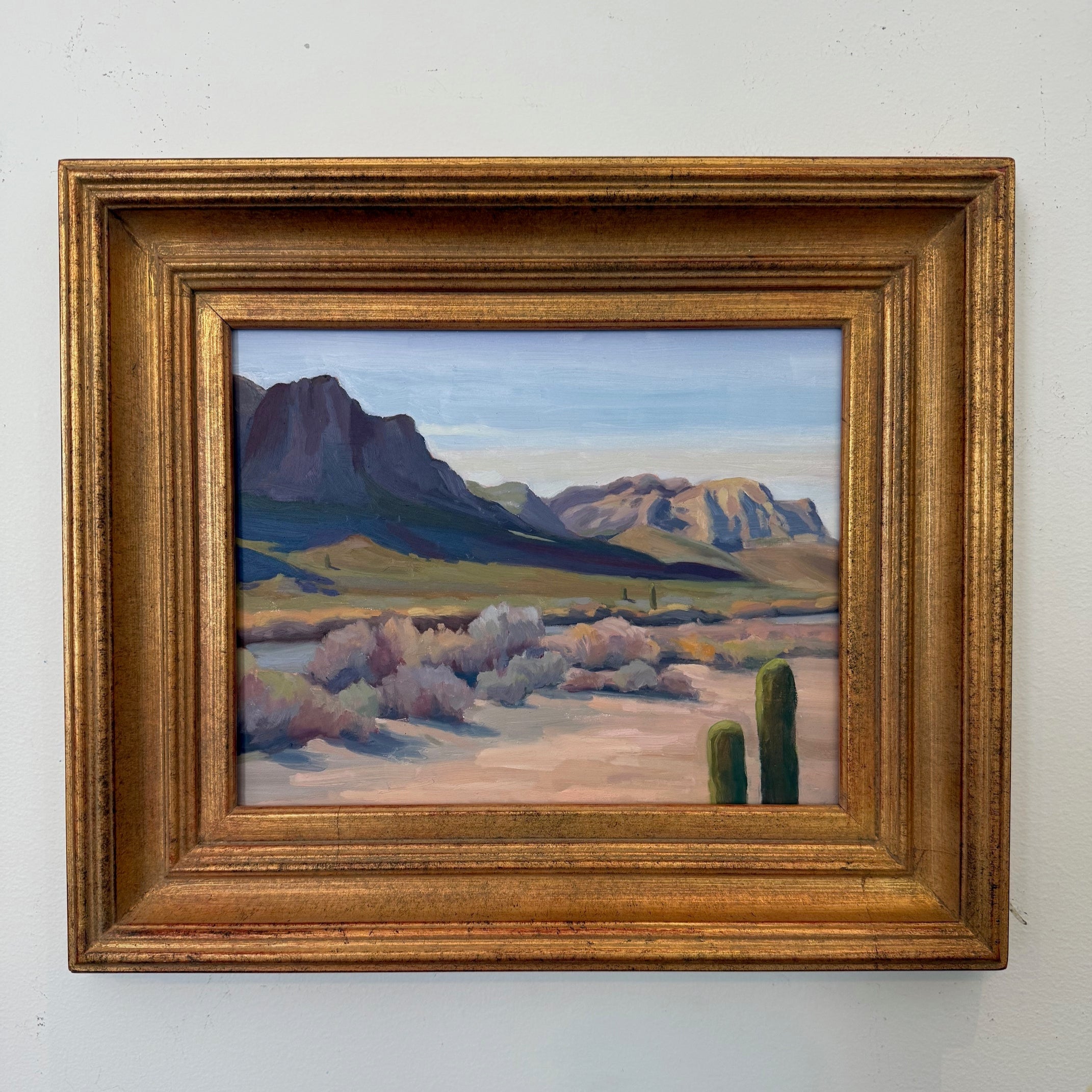"The Salt River, Arizona" - Original Art - Road Trip Art Show