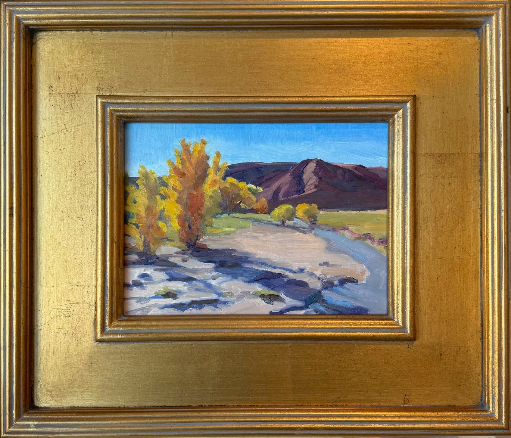 Fall Shadows in Capitol Reef - Original Art - Road Trip Art Show