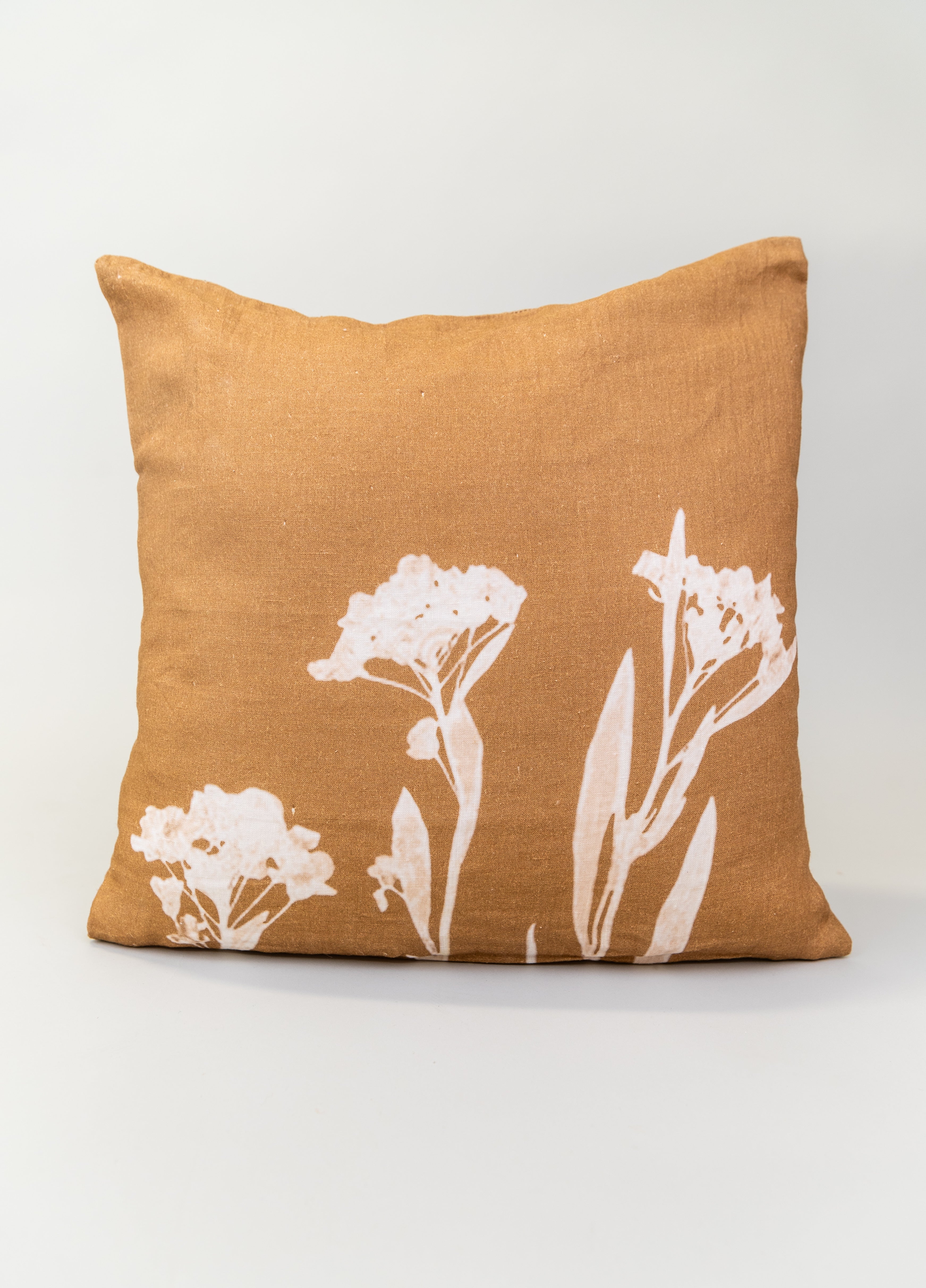 Robin Printed Floral Pillow