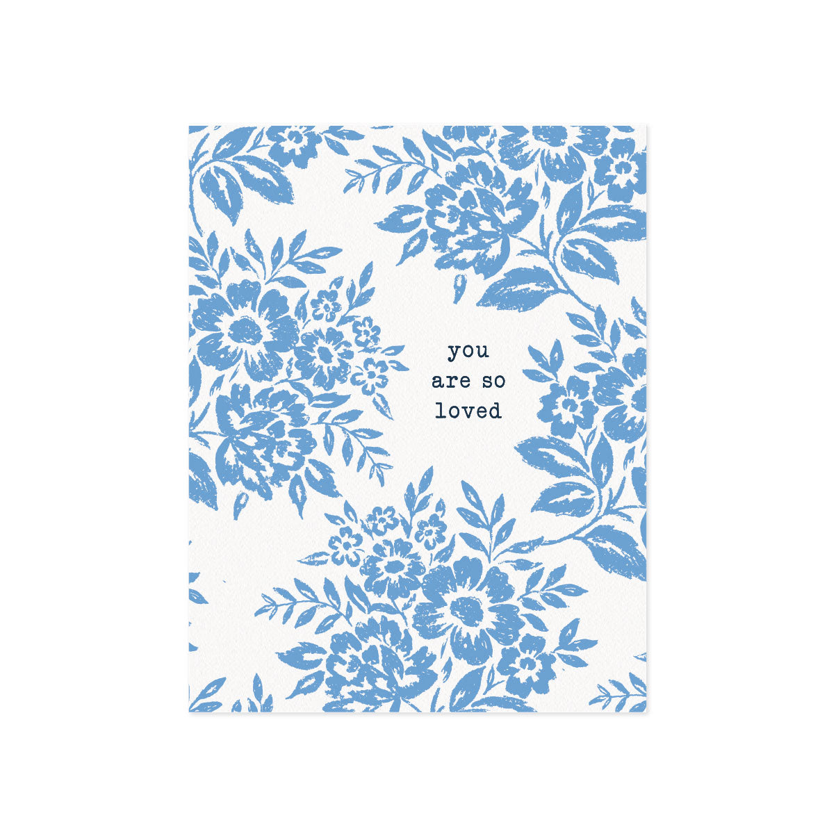 "You Are So Loved" Lace Card