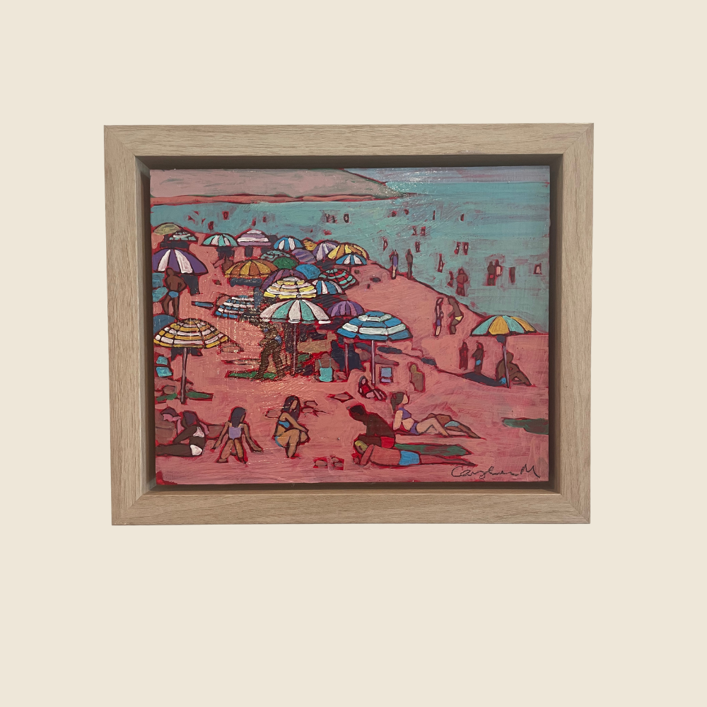 Bear Lake Umbrellas - Original Art - In Color Art Show