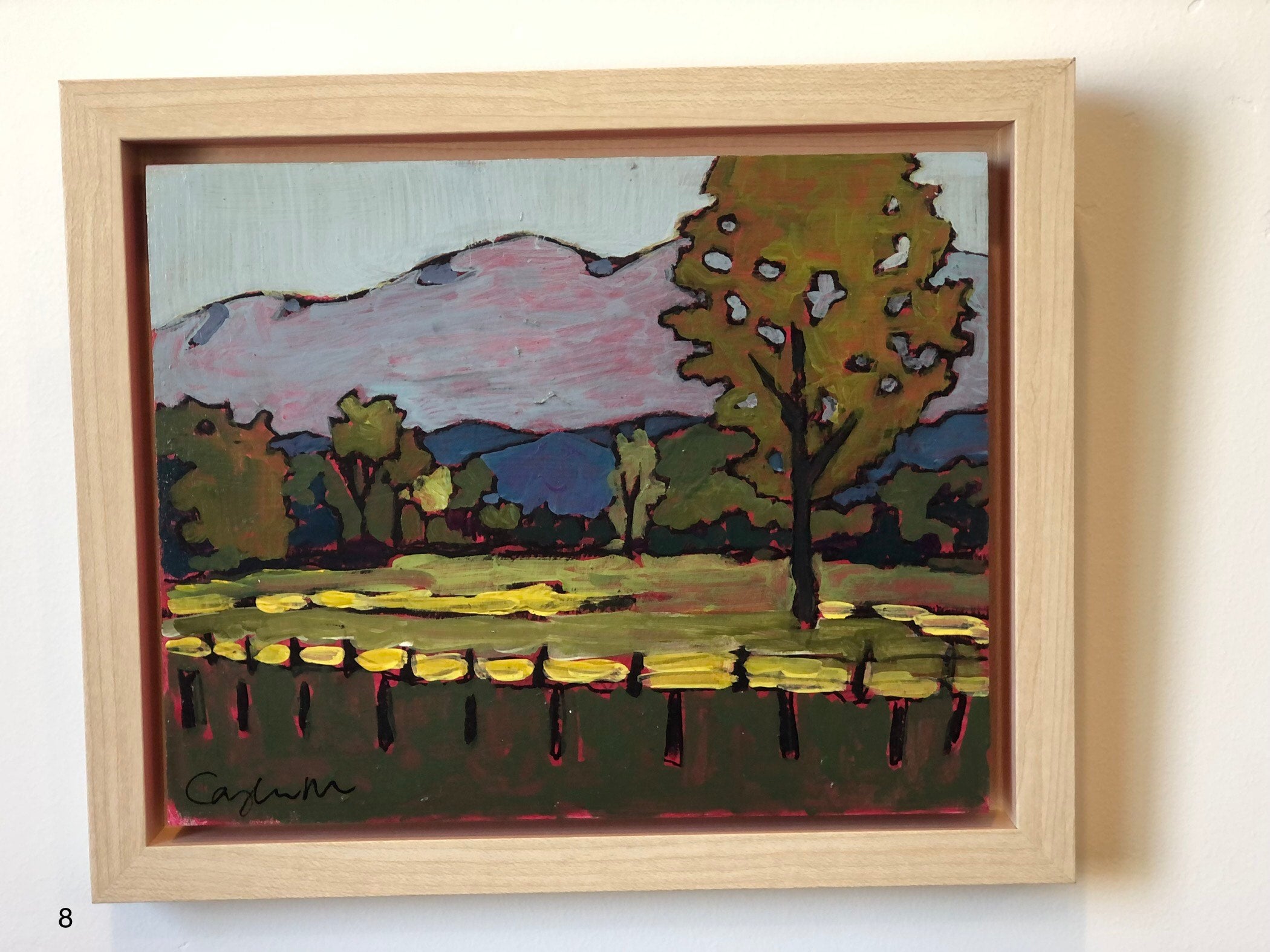 Fading Mountains - Original Art - Road Trip Art Show