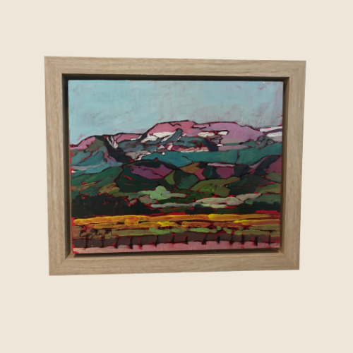 "Heber Valley" - Original Painting - Winter Solstice Art Show
