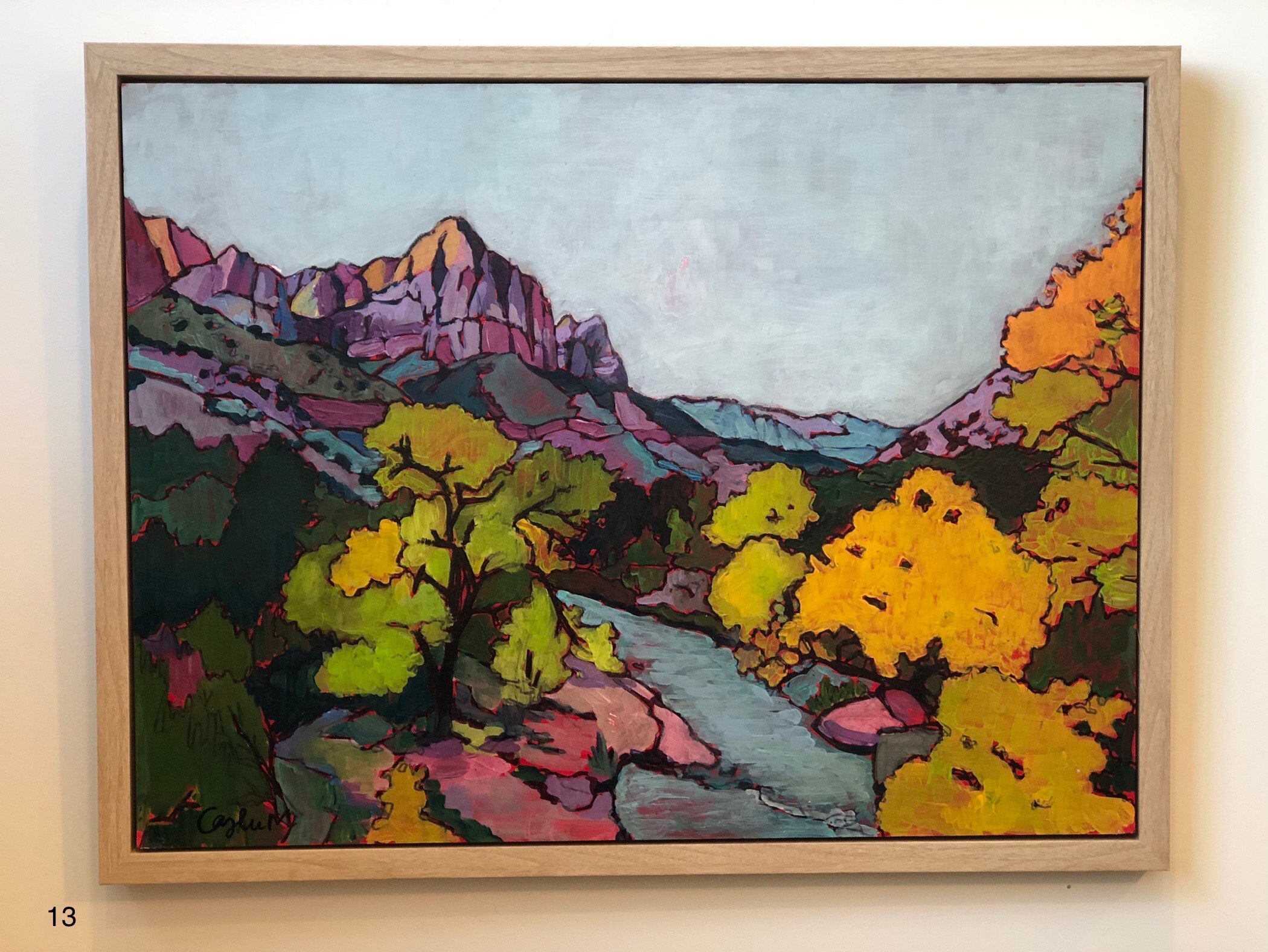 New Large Landscape - Original Art - Road Trip Art Show