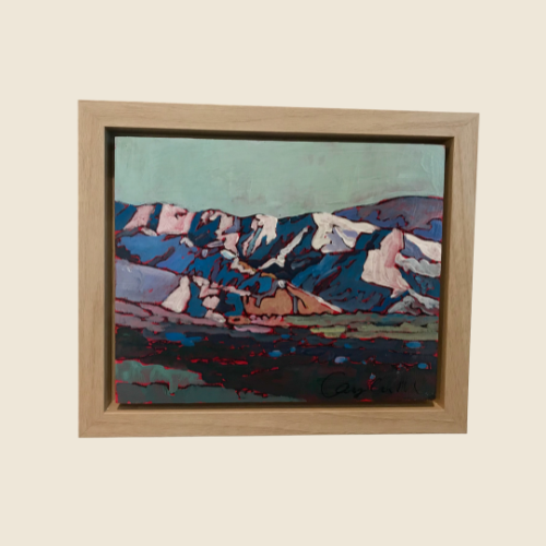 "SLC" - Original Painting - Winter Solstice Art Show