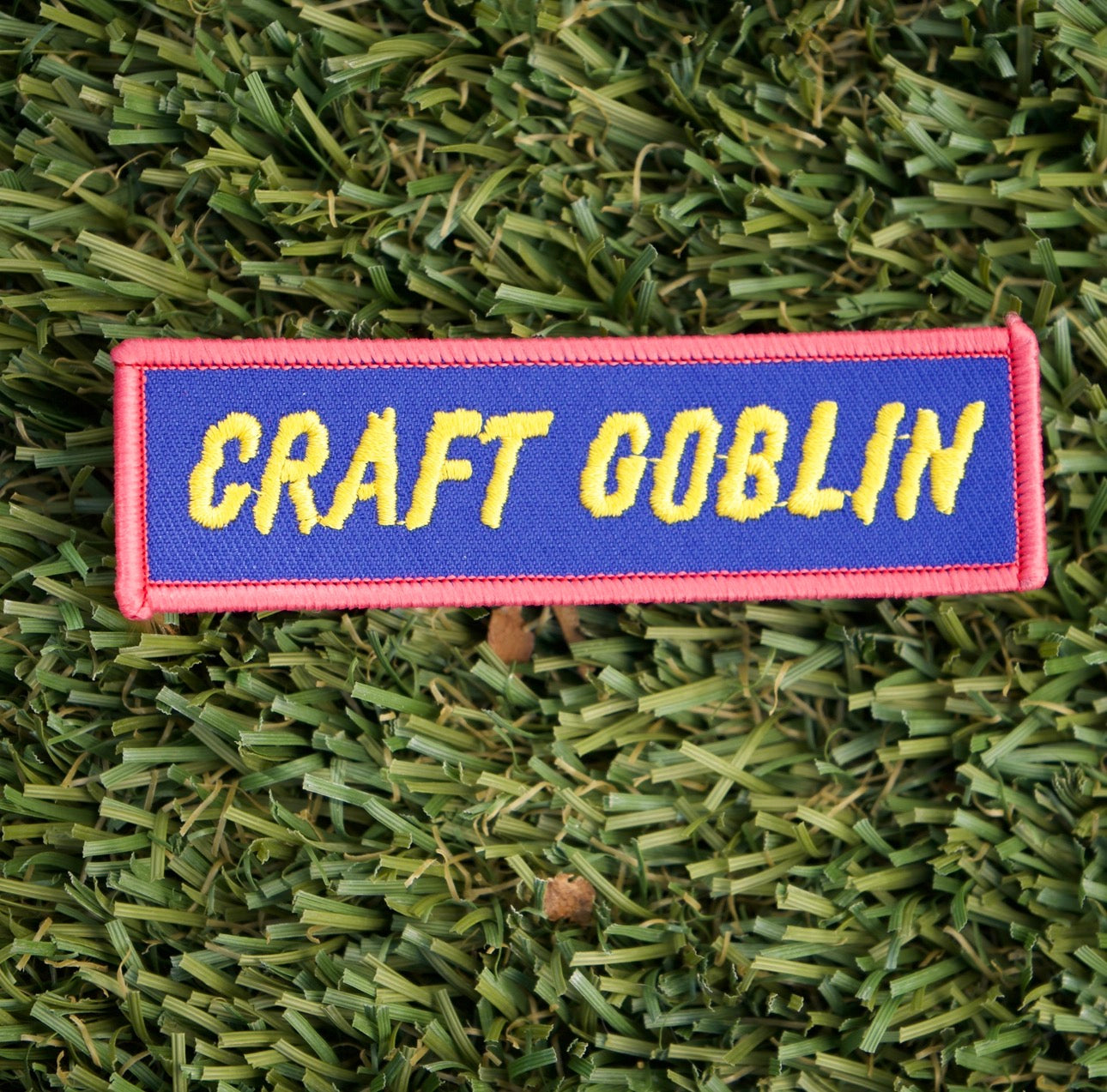 Craft Goblin Embroidered Patch