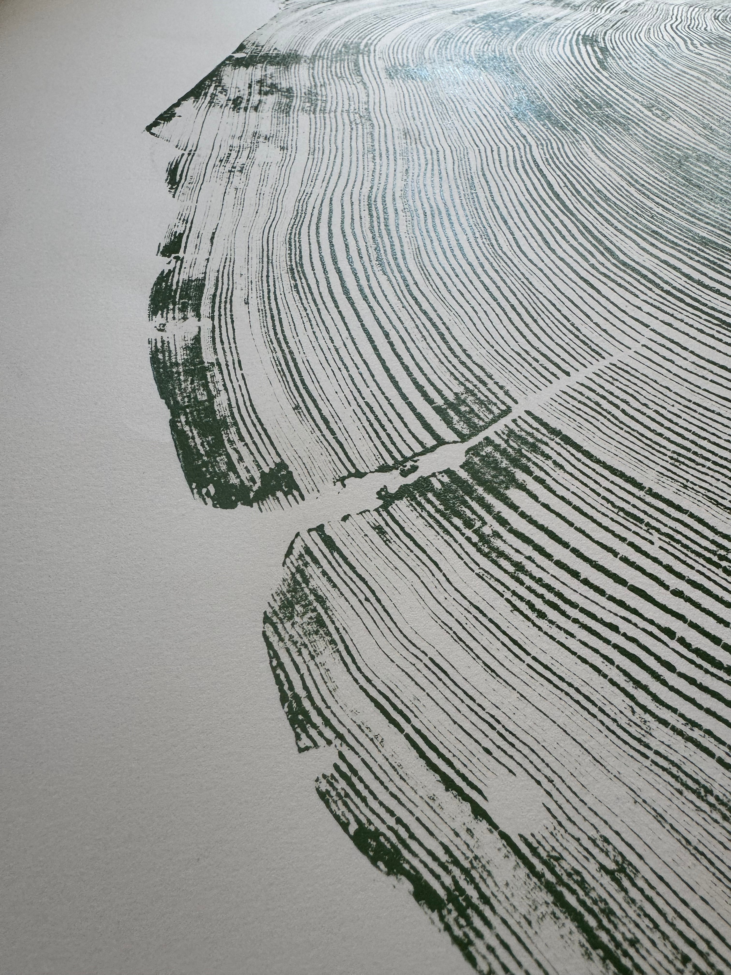 San Francisco, Real Redwood Art, 36x48 Inches. Original Signed artwork made from Real Redwood