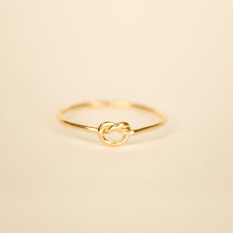 Gold Tie the Knot Ring - Syd Squared