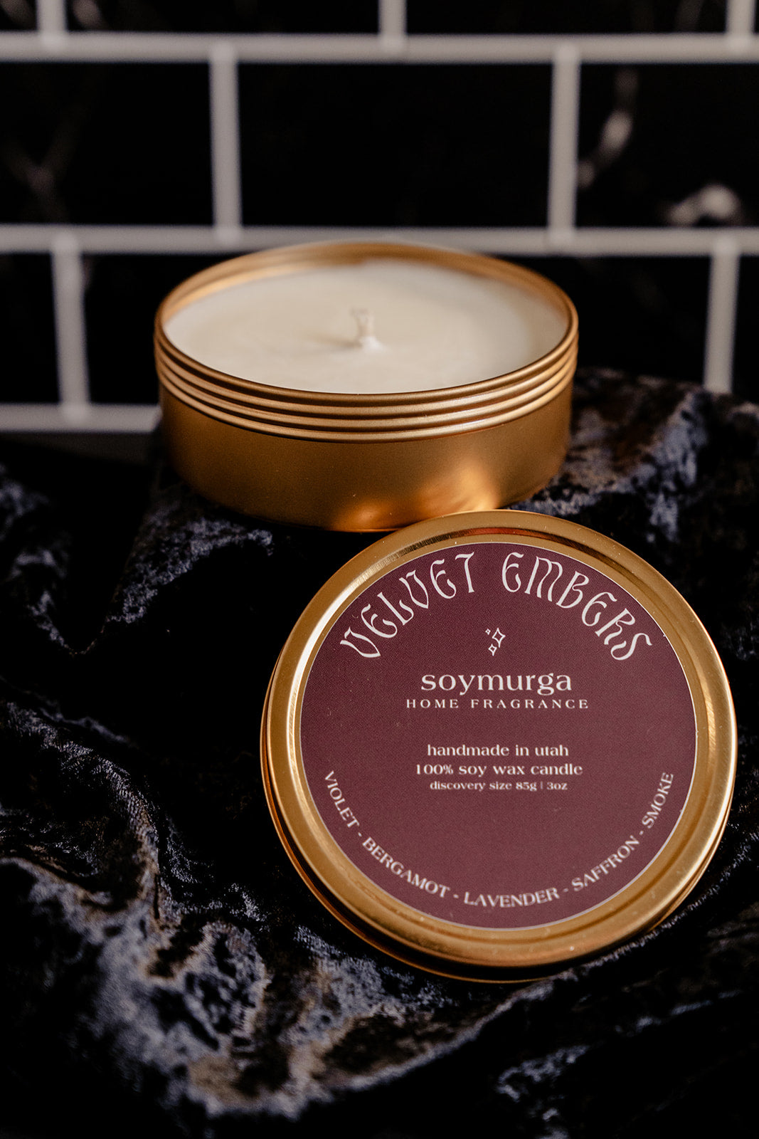 Velvet Embers Soy Candle