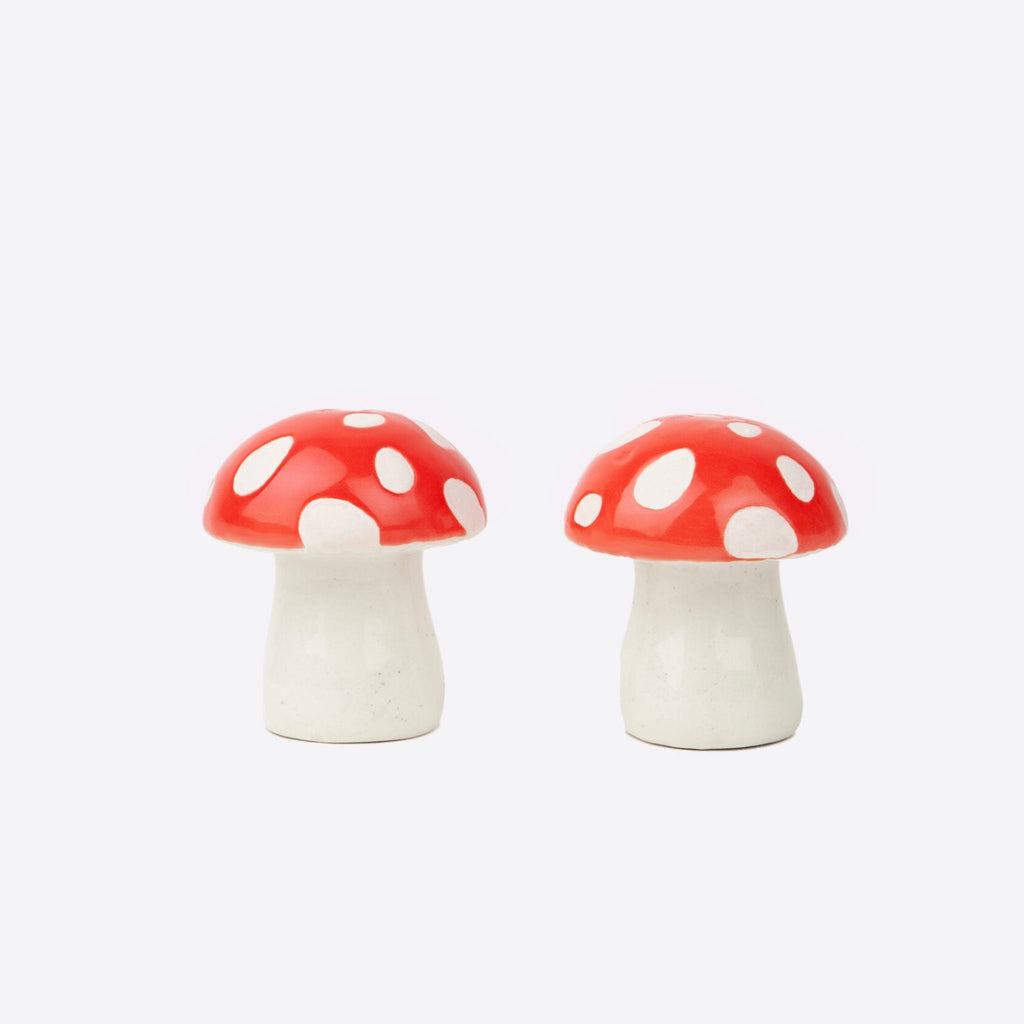 These Salt &amp; Pepper - Amanitas are the perfect seasonings for your meal! Give your dishes a flavorful shroom in the room with the fun, playful combo of salt and pepper. We guarantee you'll love the taste, not to mention the unique design! Ain't nothing quite like it.