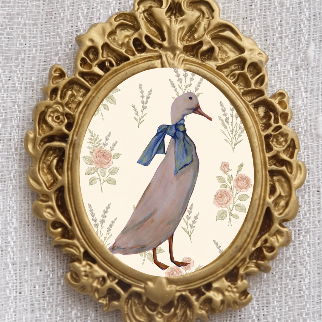 Duck Vintage Magnet