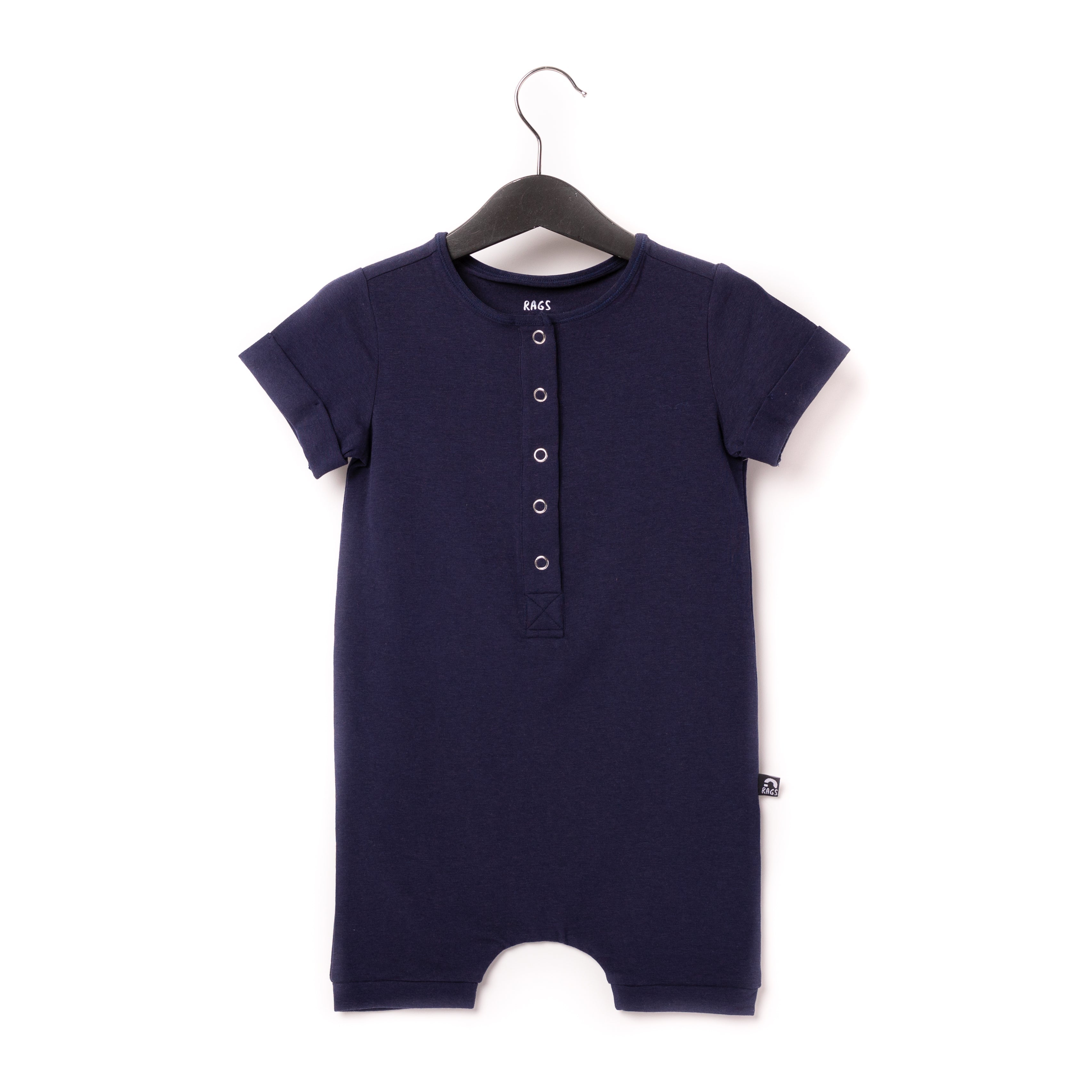Essentials Rag Romper - 'Navy'