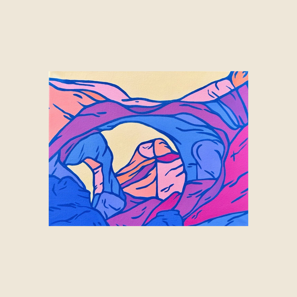 Double Arch - Original Art - In Color Art Show