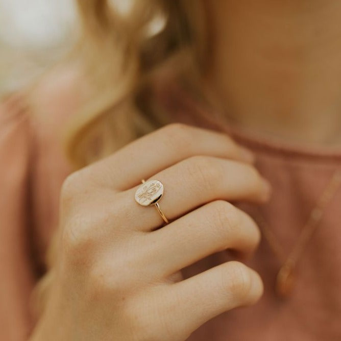 Wildflower Ring - Mauve Jewelry Co.