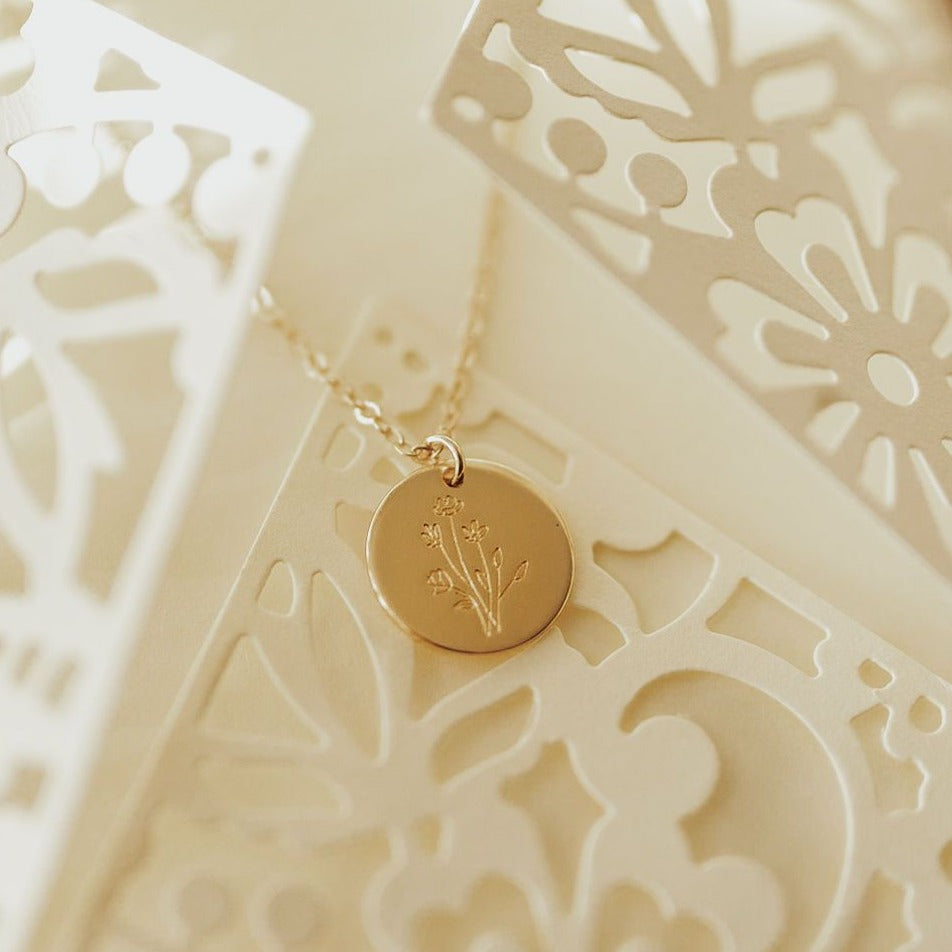 Wildflower Necklace  - Mauve Jewelry Co.