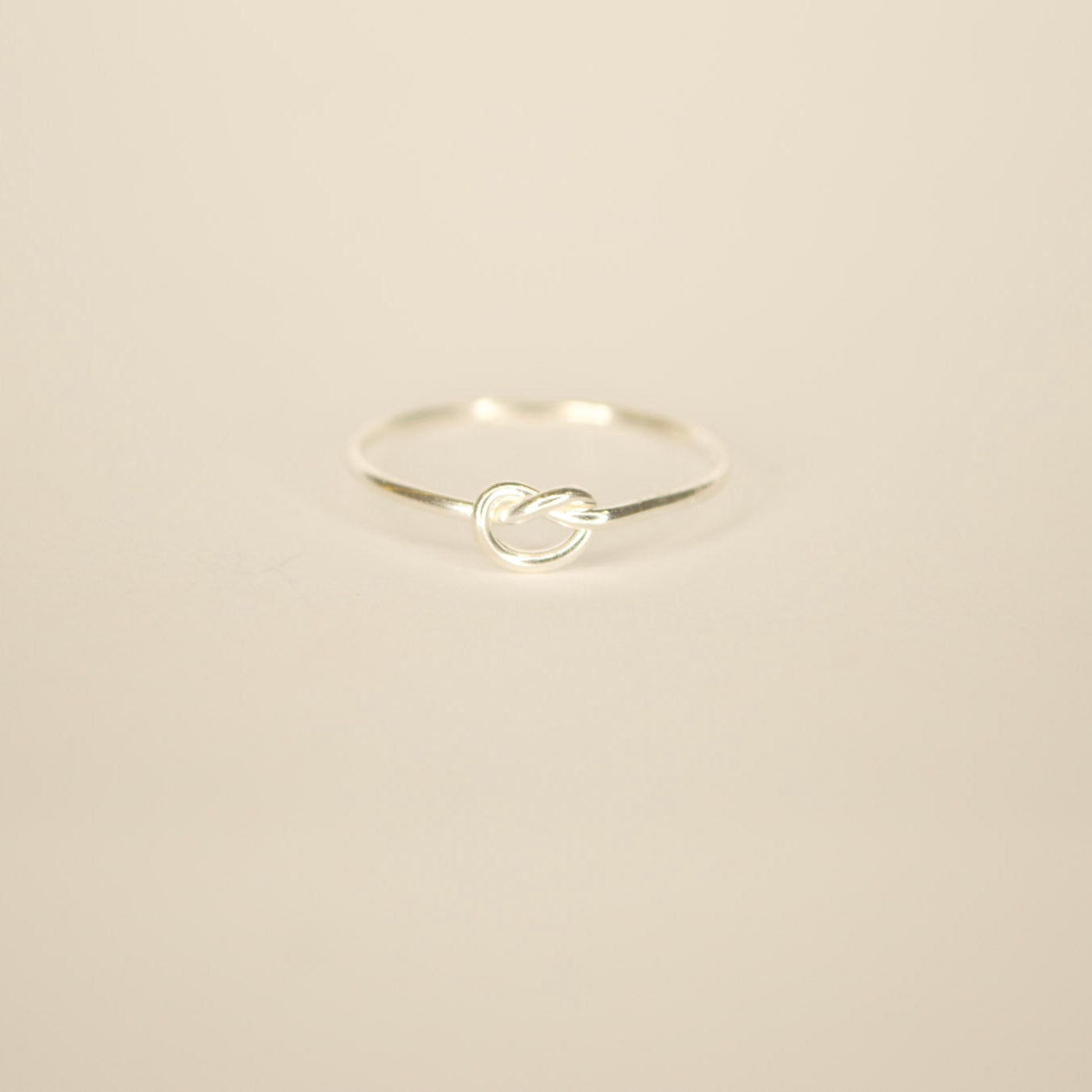 Silver Tie the Knot Ring - Syd Squared