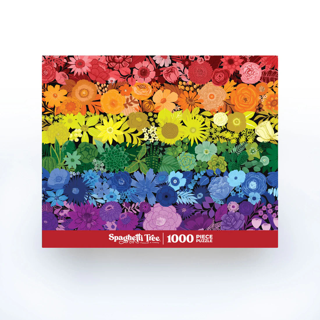 Rainbow Garden 1000 Piece Puzzle