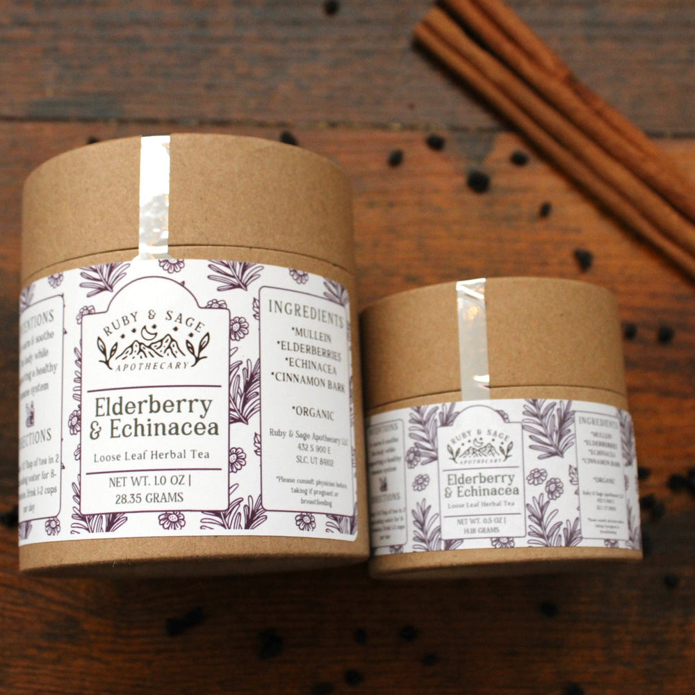 Elderberry & Echinacea Herbal Tea